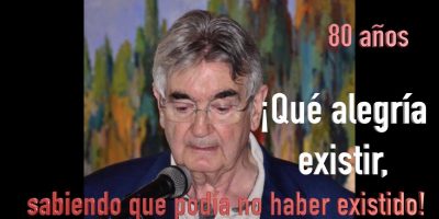 ¡Qué alegría EXISTIR!