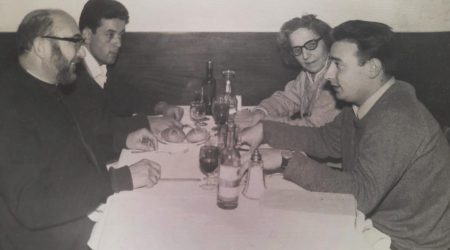De celebración, diciembre del 68