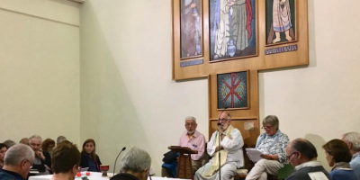 Pauli, Leto y Elana Caballé (Oración por Maria Bori 26/11/19)