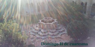 Domingo II de cuaresma // Lc 9,28b-36