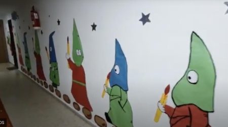 Paso de la Virgen en tiempo de pandemia