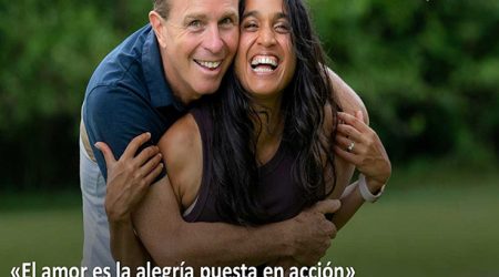 El amor es la alegría puesta en acción